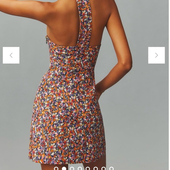 The Amelia Collared Mini Dress by Maeve - Picture 4 of 7